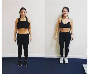 Kelly supporting client with mindset and fitness goals