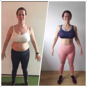 client receiving guidance from female PT in Bedford